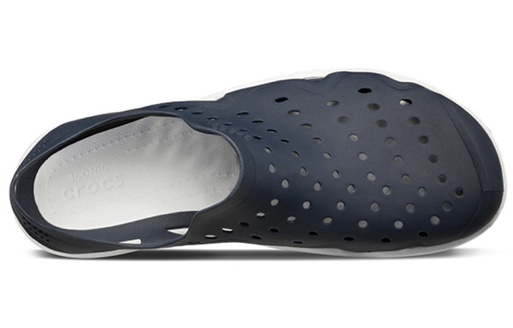 Crocs Black White Sandals 203963-462