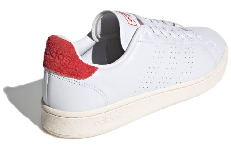 adidas Advantage 'White Vivid Red' FY8808