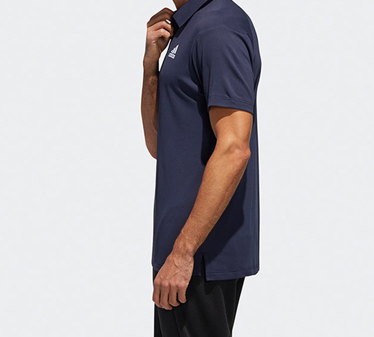 adidas HTRDY M PL2 SL Tennis Sports Polo Shirt Blue FS3777