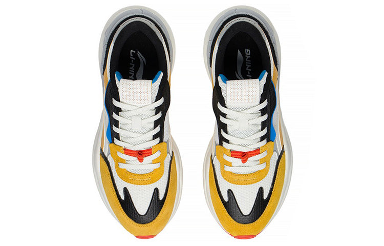 Li-Ning Counterflow Casual Shoes 'White Yellow Black' AGLS157-2