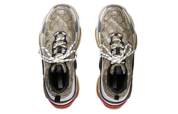 Balenciaga x Gucci Triple S Sneaker 'The Hacker Project Beige' 681066-ULZ10-9795