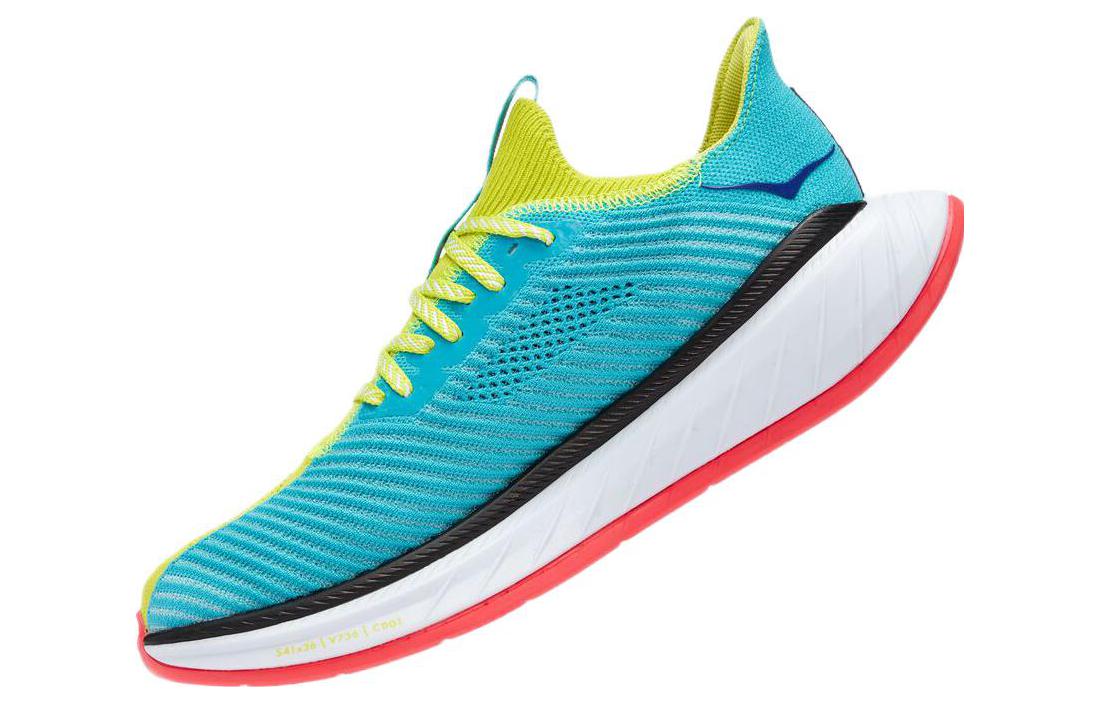 (WMNS) HOKA ONE ONE Carbon X 3 'Evening Primrose Scuba Blue' 1123193-EPSB
