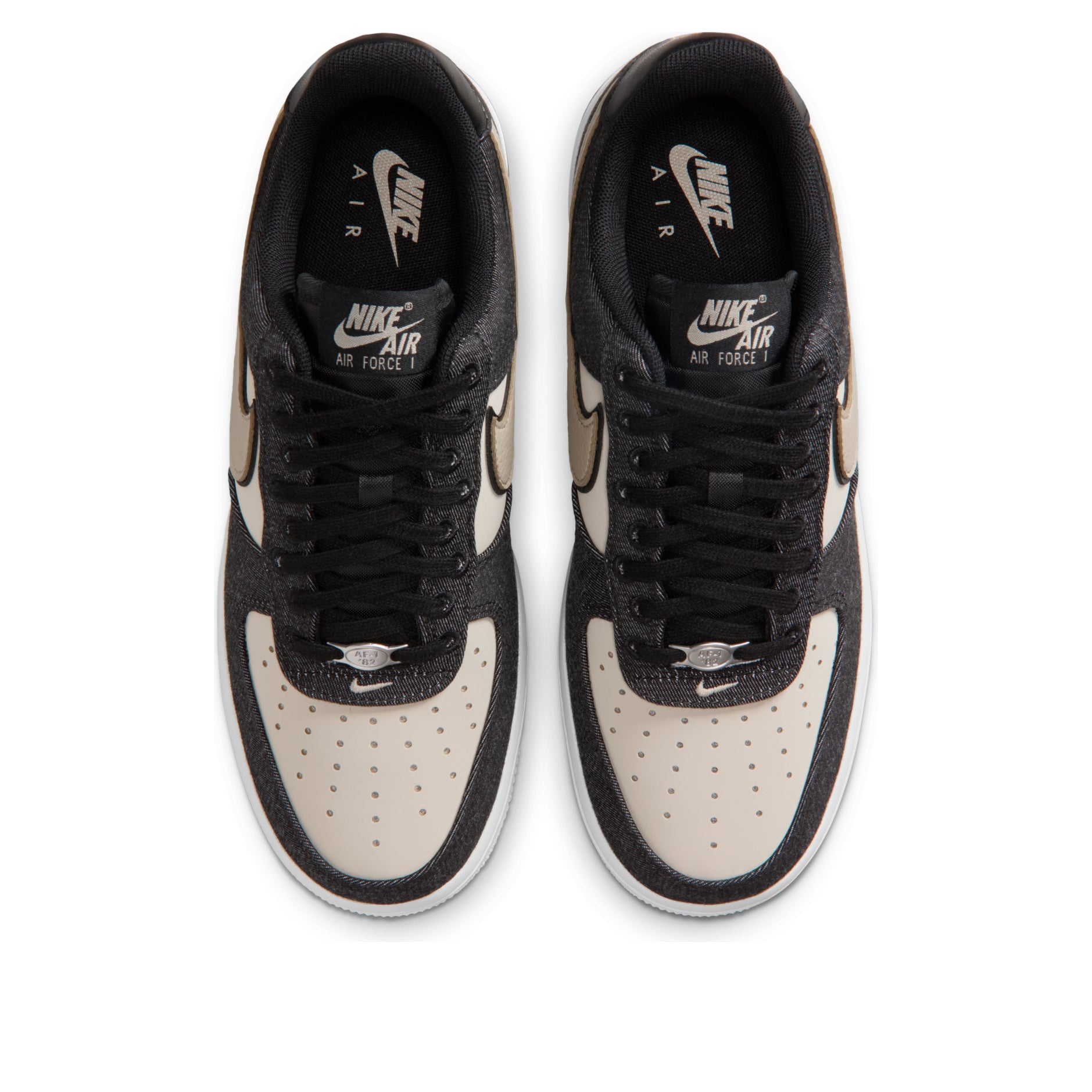 (WMNS) Nike Air Force 1 '07 SE 'Denim Black Net' IB6642-001