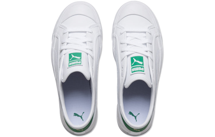 PUMA Capri Leather White/Green 369244-06