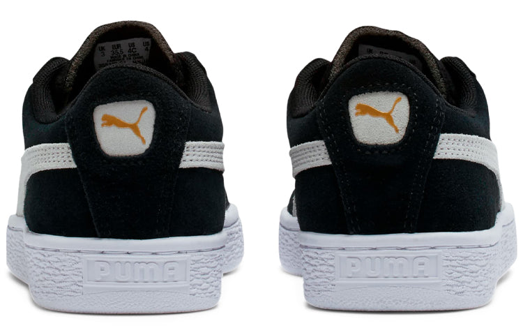 (GS) PUMA Suede 'Black White' 355110-01