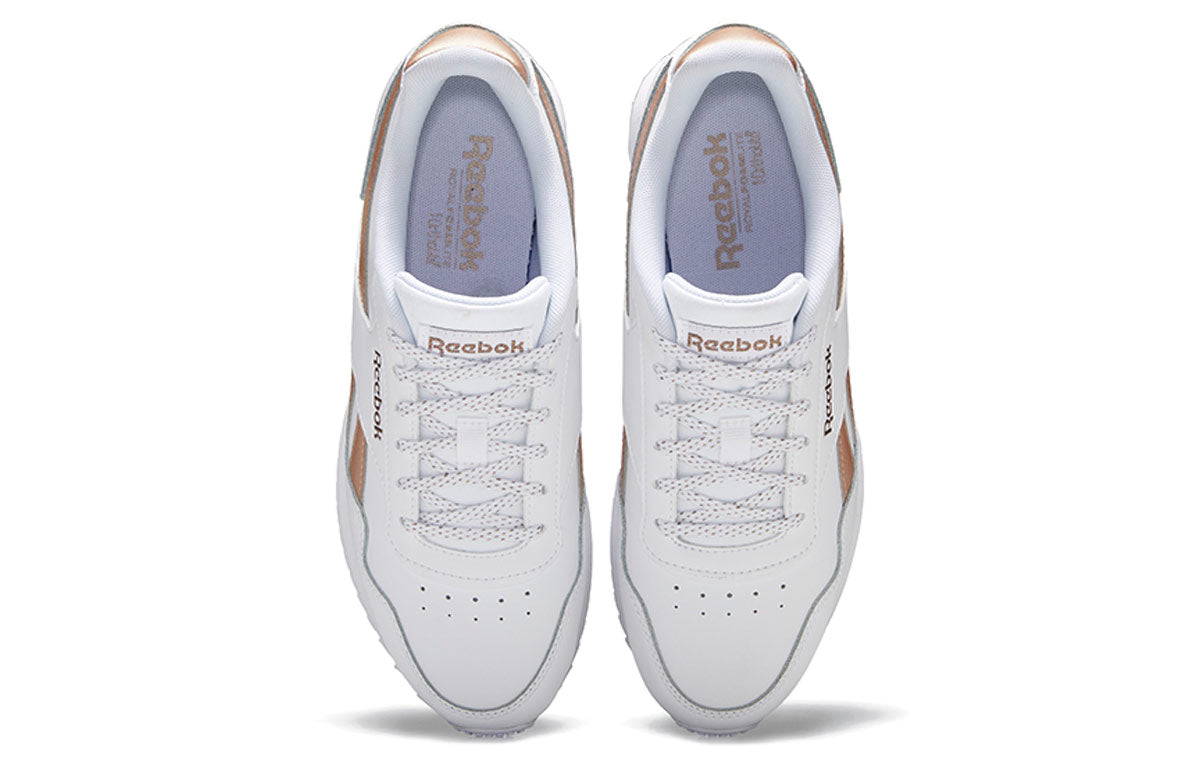 (WMNS) Reebok Royal Glide Ripple Double 'White Brown' FZ0967
