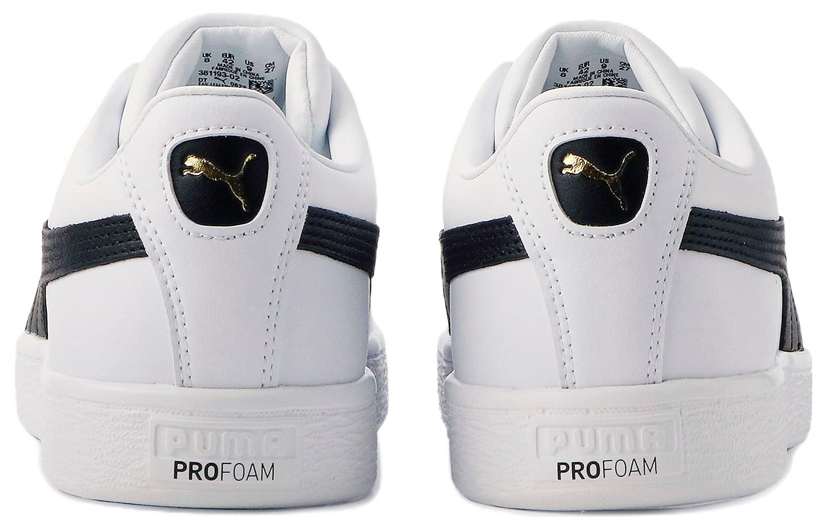 PUMA Basket Lite 'White Black' 381193-02