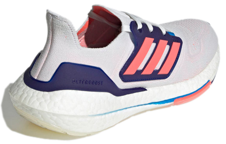 (WMNS) adidas Ultraboost 22 'White Turbo Indigo' GX5589