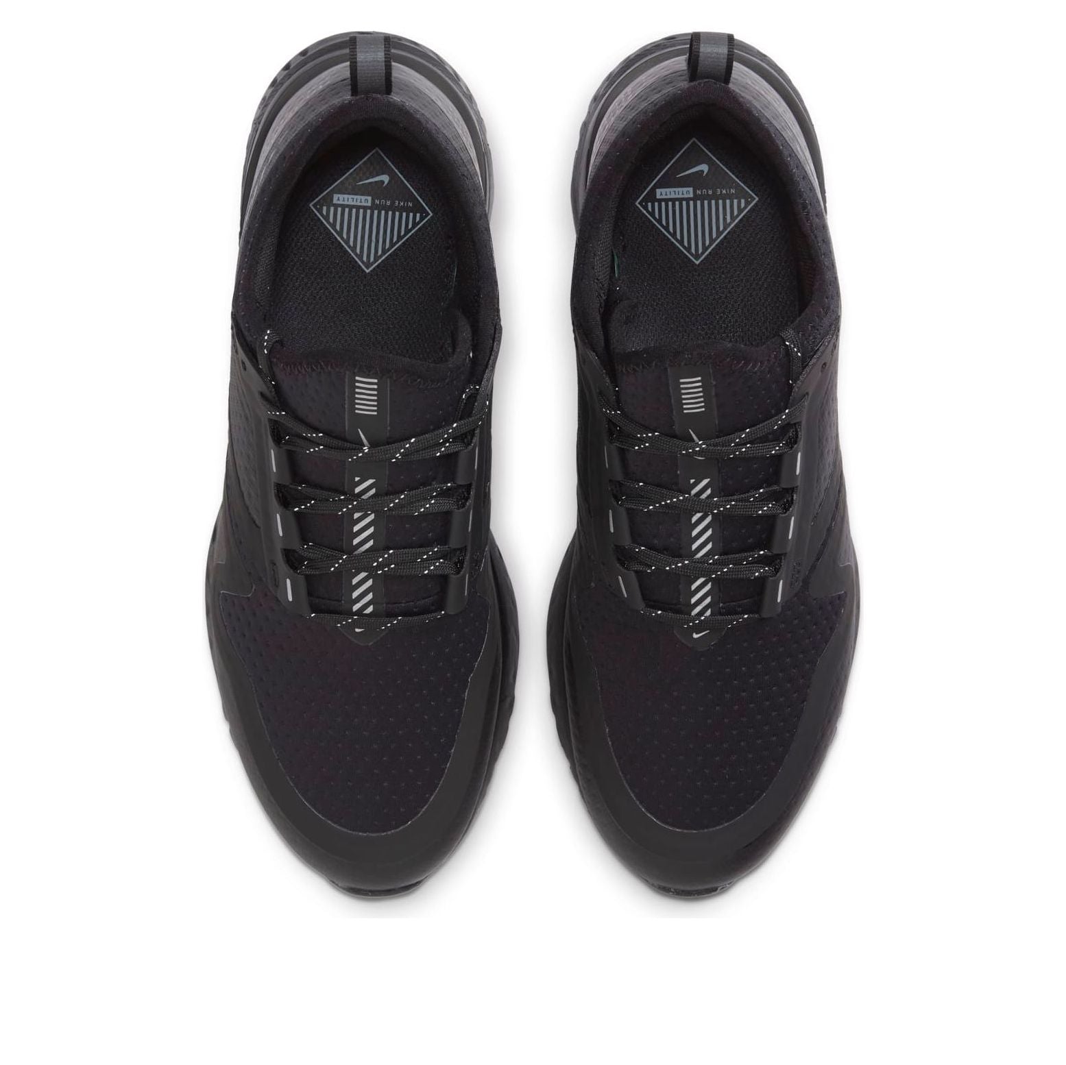 (WMNS) Nike Odyssey React 2 Shield 'Black Metallic Silver' BQ1672-001