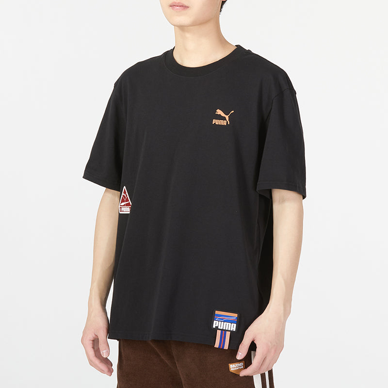 PUMA Sportswear Logo Tee 'Black' 677382-01