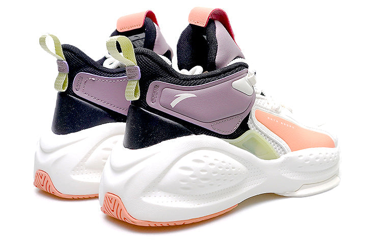 (WMNS) ANTA Shock the Game 'White Black Orange' 122048080-4