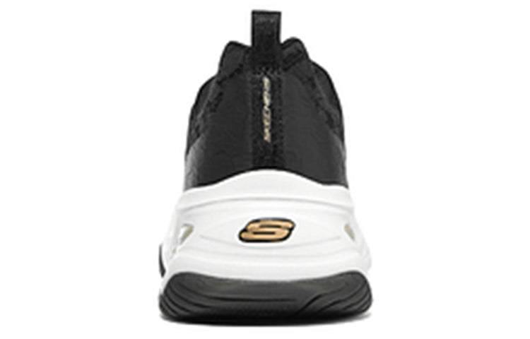 (WMNS) Skechers D'Lites 4.0 'Black' 896092-BKGD