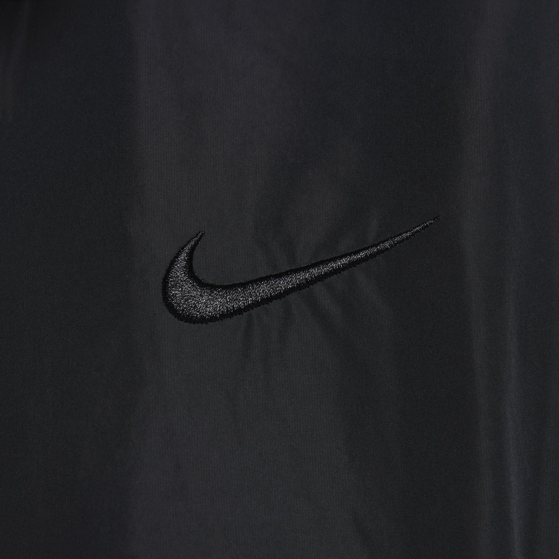 Nike Swoosh Woven Jacket Asia Sizing 'Black White' FB7878-010