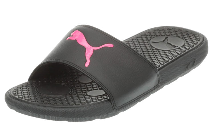 (WMNS) PUMA Cool Cat Sport Slides 'Black Knockout Pink' 371016-05