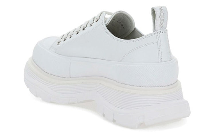 Alexander McQueen Tread Slick Low Lace Up 'White' 627225WHZ629071