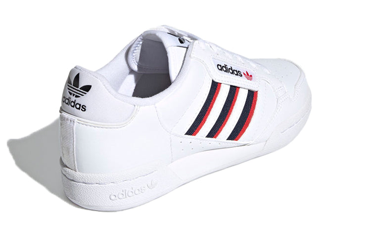 (GS) adidas Continental 80 Stripes J 'White Red Blue' FX6088