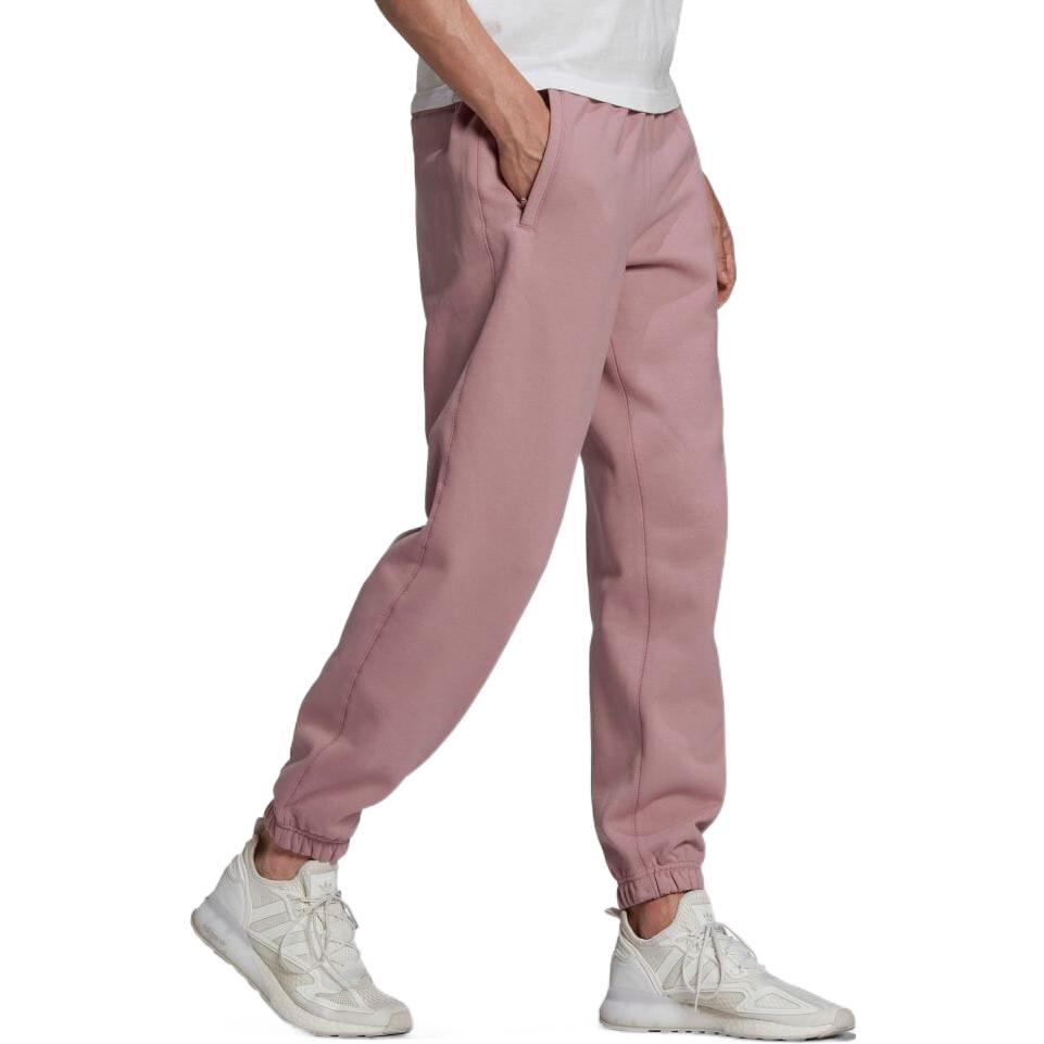 Men's adidas originals Logo Label Solid Color Pocket Bundle Feet Sports Pants/Trousers/Joggers Japanese Version Pink HC4535