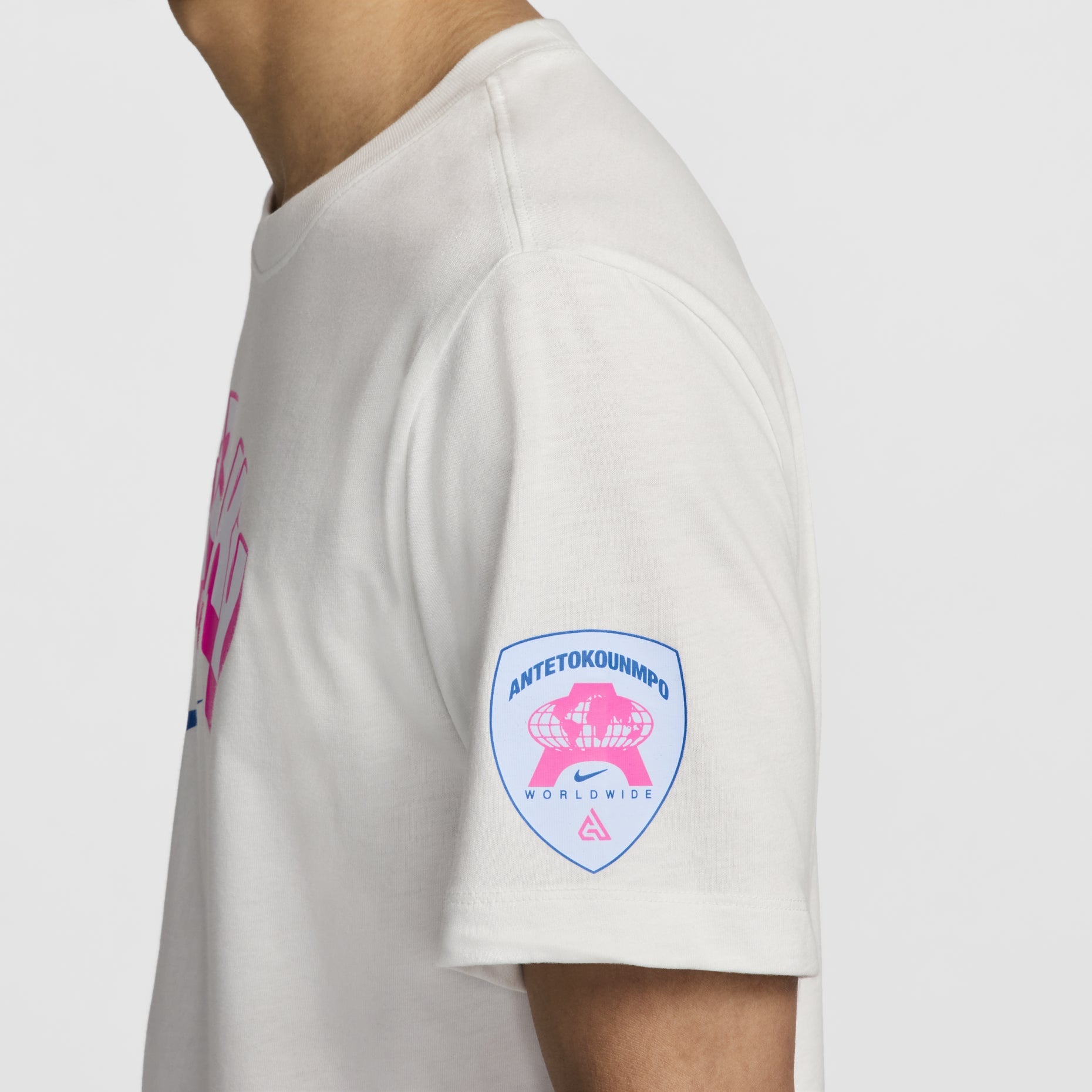 Nike Giannis Basketball T-Shirt 'White' FZ8078-121