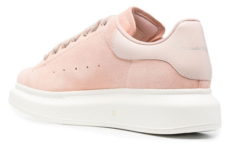 (WMNS) Alexander McQueen Suede Oversized Sneaker 'Pink' 650792WIA516837