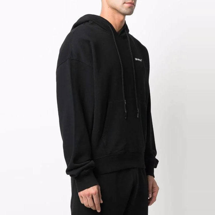 Men's Off-White SS22 Logo Black OMBB037C99FLE0031001