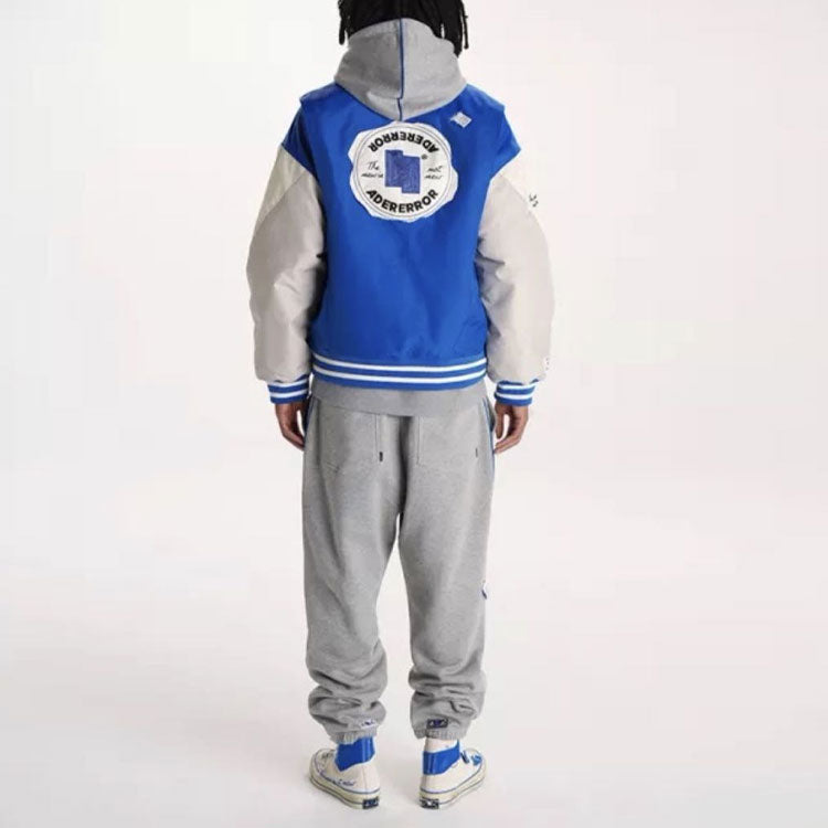 Converse x ADER ERROR SHAPES Varsity Jacket Asia Sizing 'Cobalt' 10025391-A01