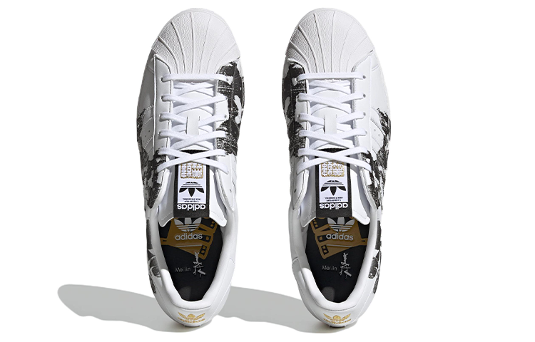 adidas originals Superstar 80s x Han Meilin 'White Black' ID4387