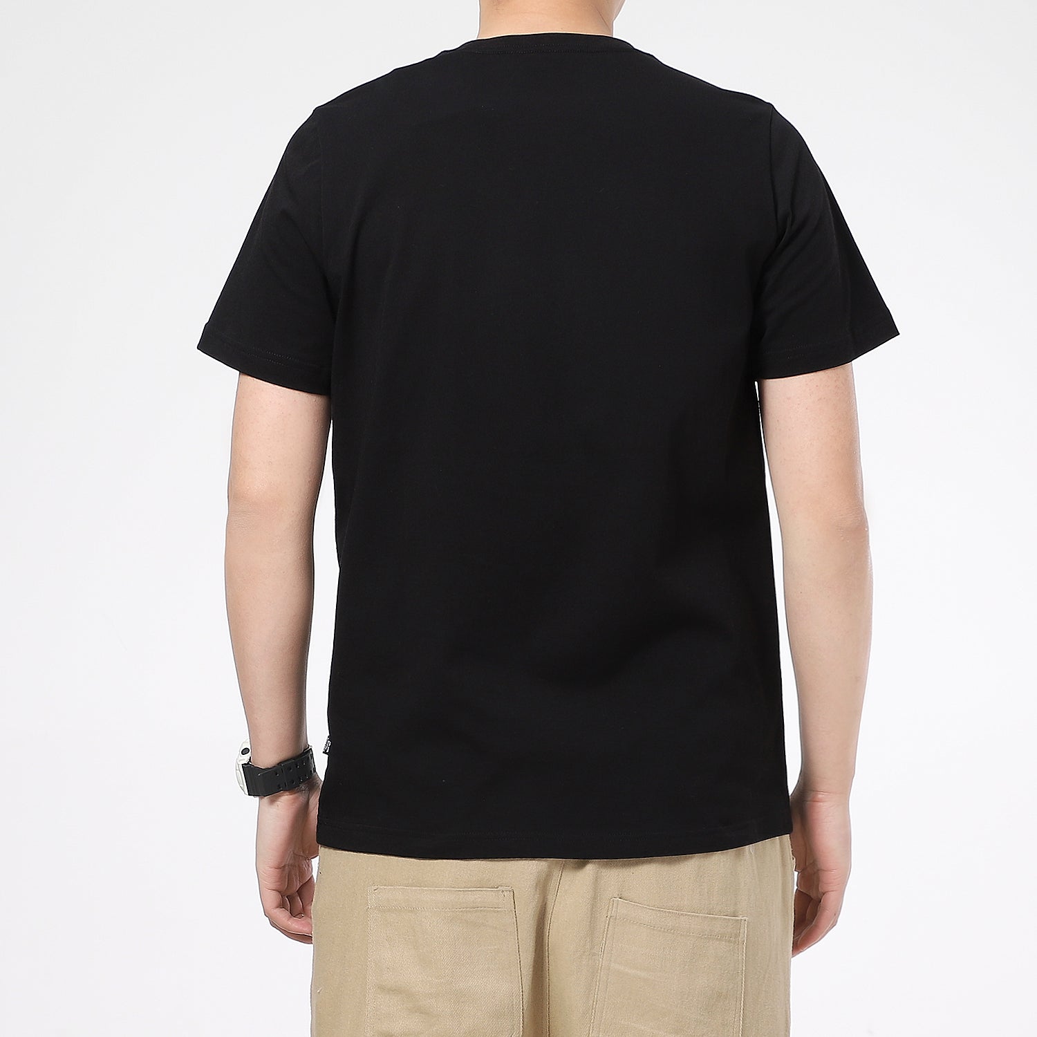 PUMA Essentials Metallic Logo T-Shirt 'Black' 845573-01