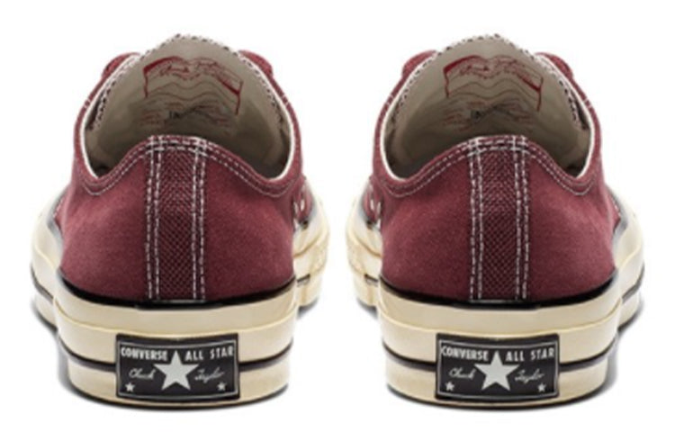 Converse Chuck Taylor All Star 1970s Low Top Burgundy/Black/Egret 162375C