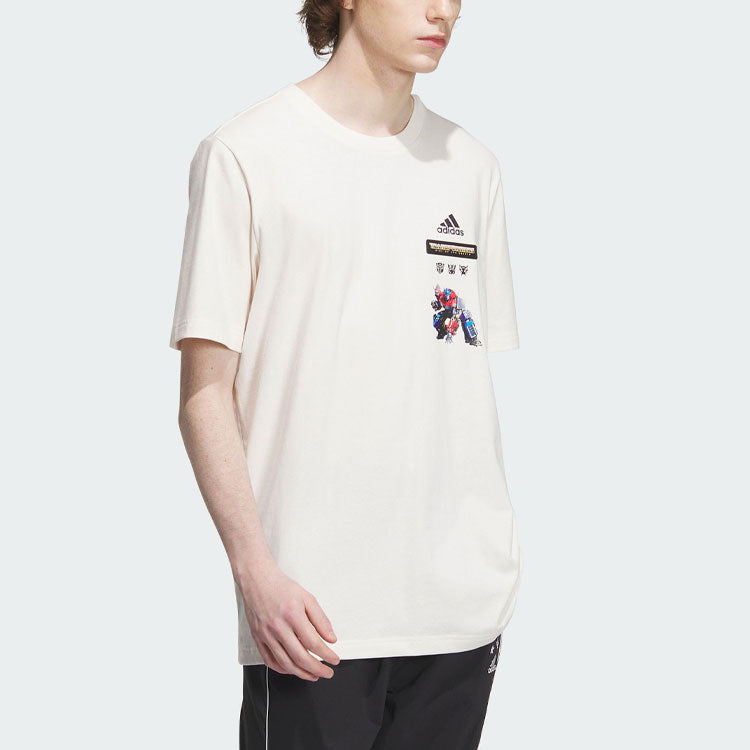 adidas Transformers Tee 'Cream White' IK3493