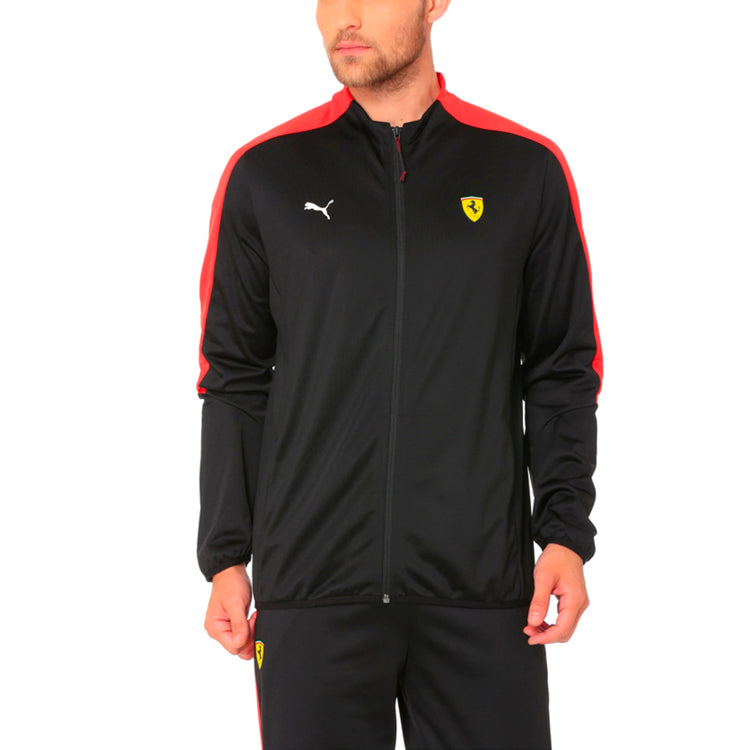 PUMA Scuderia Ferrari T7 Track Jacket 'Black' 576701-02