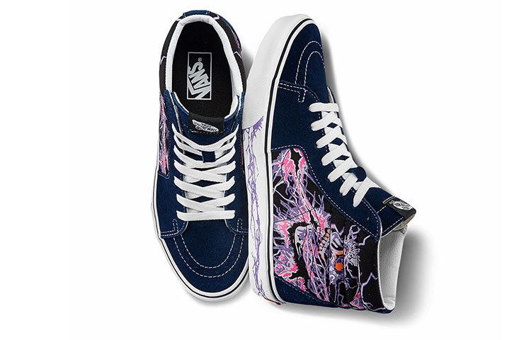 Vans Unisex SK8-Hi Sneakers Printing Black/Purple VN0A5KRH96C
