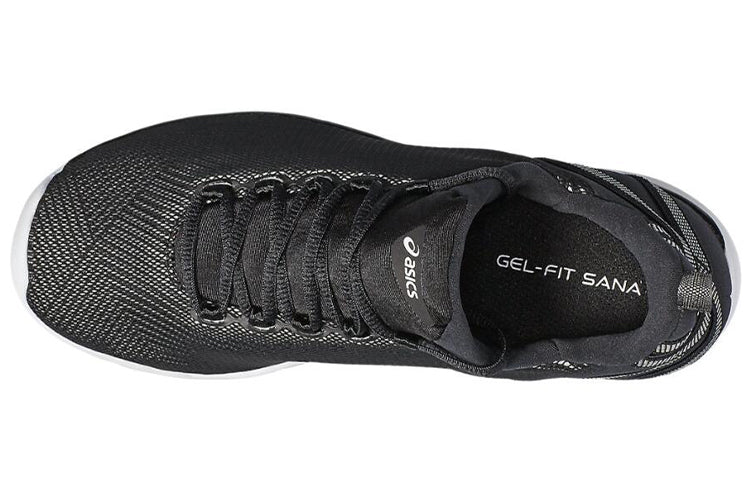 (WMNS) ASICS Gel-Fit Sana 3 'Black Grey' S751N-9001