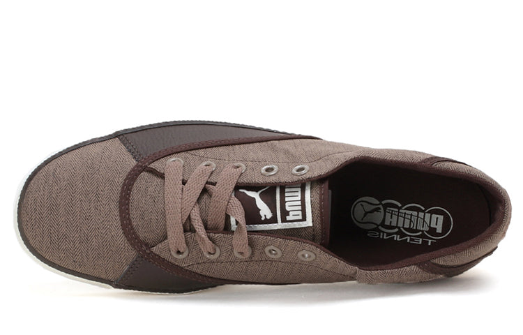 PUMA Rally Match Vintage Casual Low Top Board Shoes Brown 350416-02