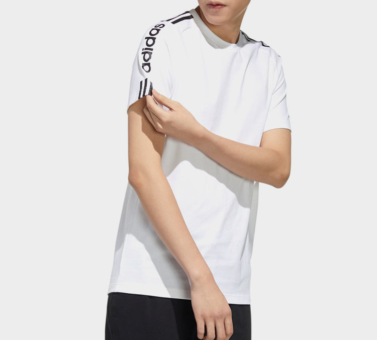 Men's adidas neo Short Sleeve White T-Shirt FP7478