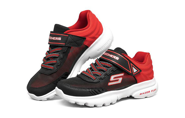 (GS) Skechers Razor Flex 'Black Red' 403783L-BKRD