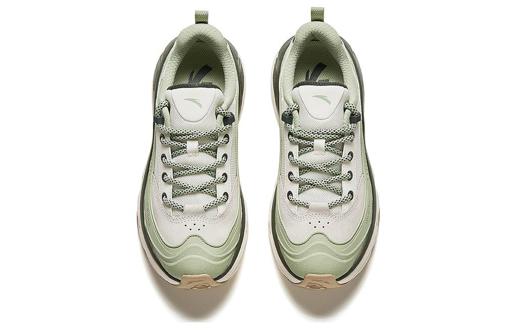 (WMNS) ANTA Life Series Sneakers 'White Green Black' 922418849-2