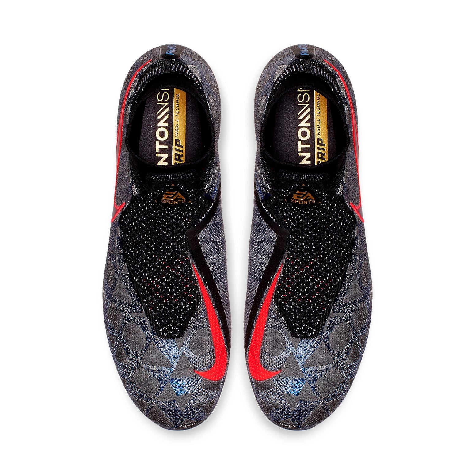Nike Phantom Vision Elite DF FG 'Black Red' BQ5722-110