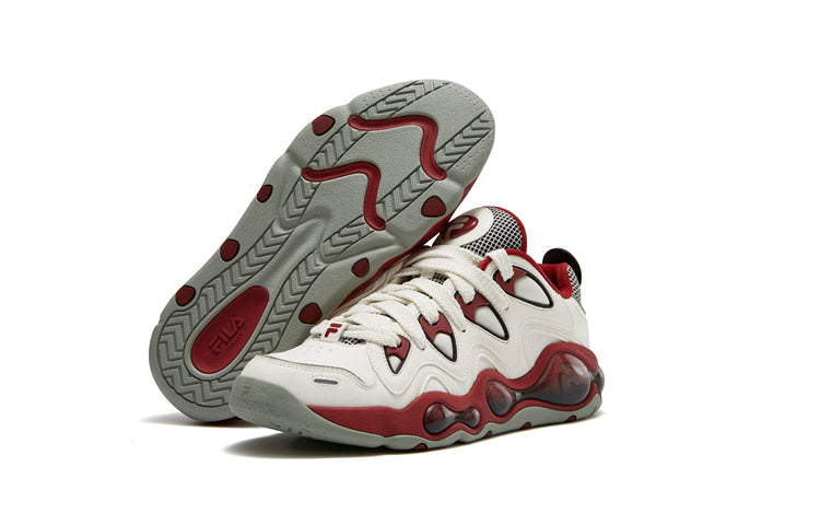 FILA FUSION x MitchellNess VERTICAL Shoes 'White Red' T12M343207FSW