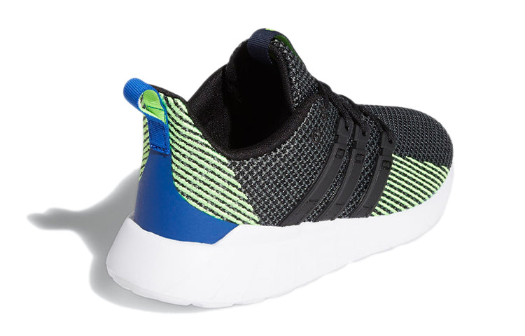 (PS) adidas neo Questar Flow K 'Black Blue White' FW5009