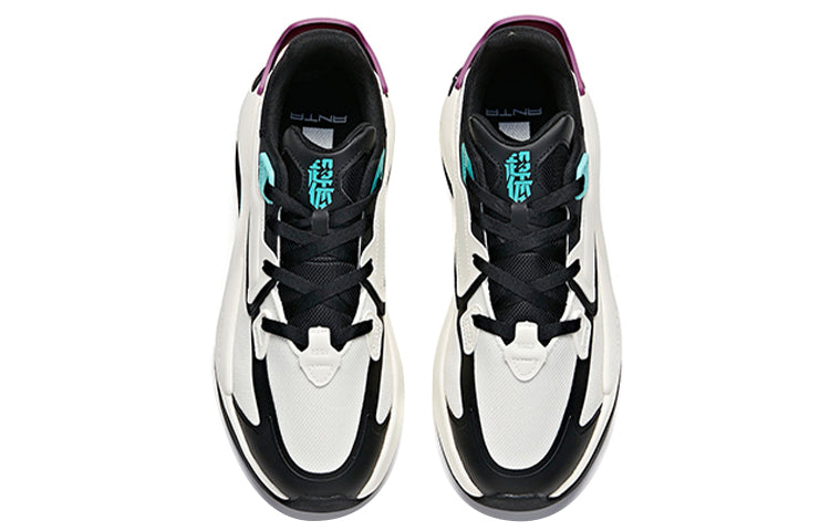 ANTA Life Series Superbody Low 'White Black Purple' 112118083-2