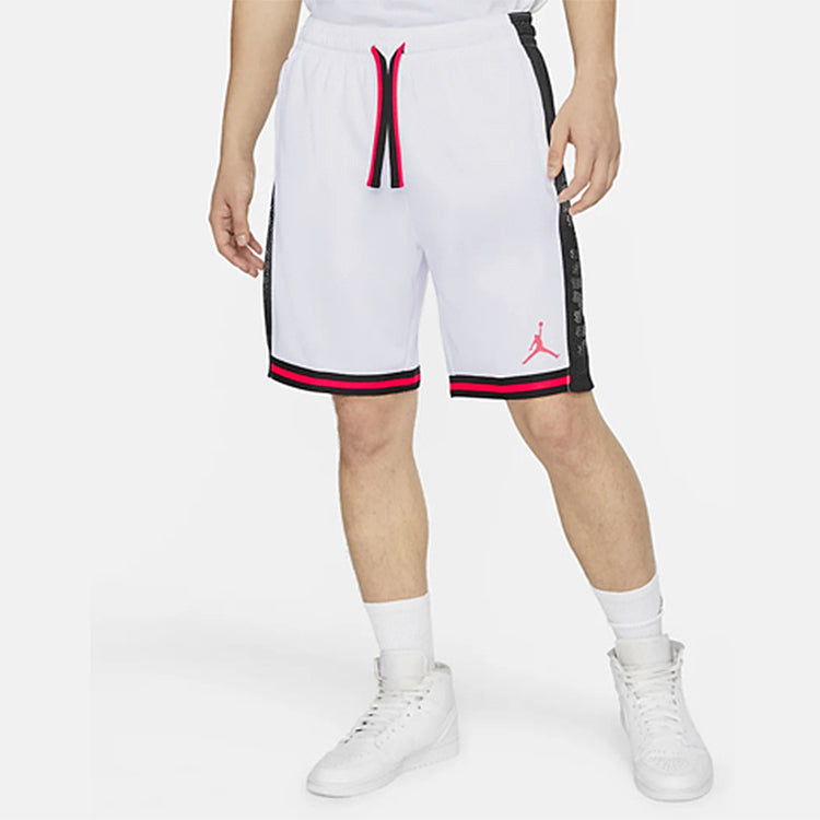 Air Jordan Jumpman Basketball shorts 'White Red side logo' CD4907-100