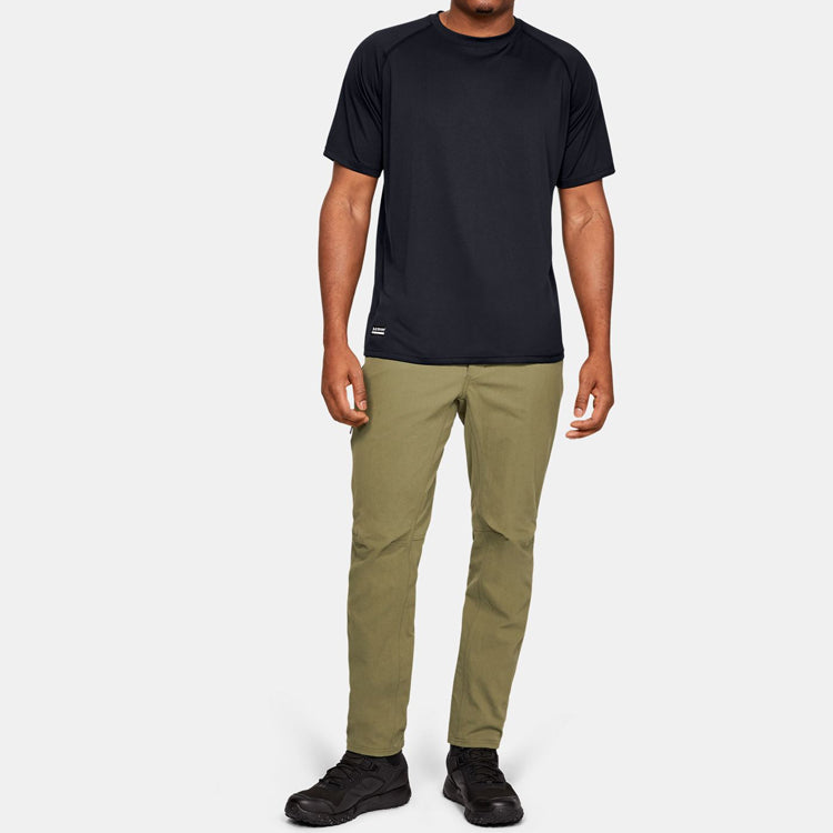 Men's Under Armour Tactical Tech Short Sleeve Black 1005684-001