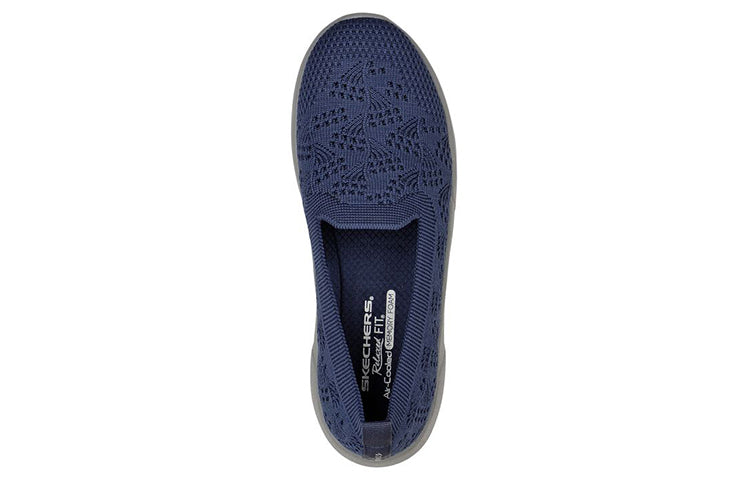 (WMNS) Skechers Seager Cup-Fireworks Sneaker 'Blue Grey' 158471-NVY