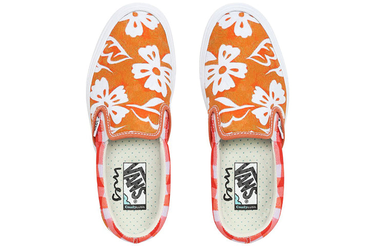 Vans INES COMFYCUSH White Pattern Yellow VN0A3WMDSXL