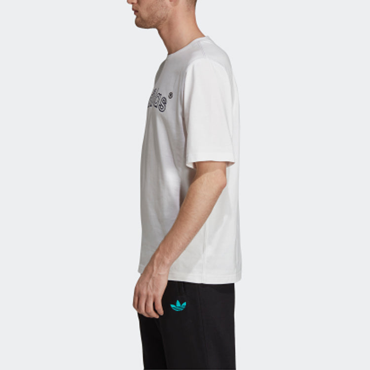 adidas  Archive Logo Tee 'White' FH7909
