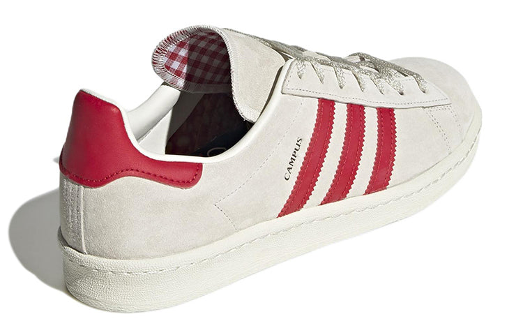 adidas Campus 80s 'Off White Collegiate Red' GY4580