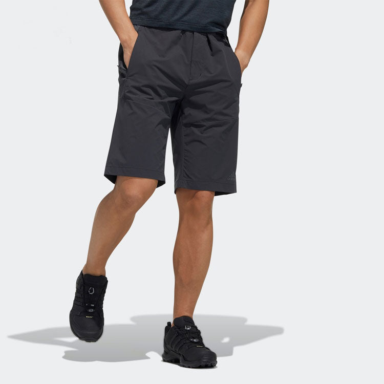 adidas Outdoor Athleisure Casual Sports Shorts Black GN7330