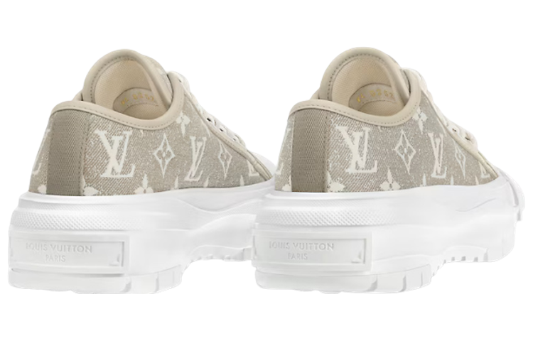 (WMNS) LOUIS VUITTON Squad Sneakers 'Beige Monogram' 1AB1A2