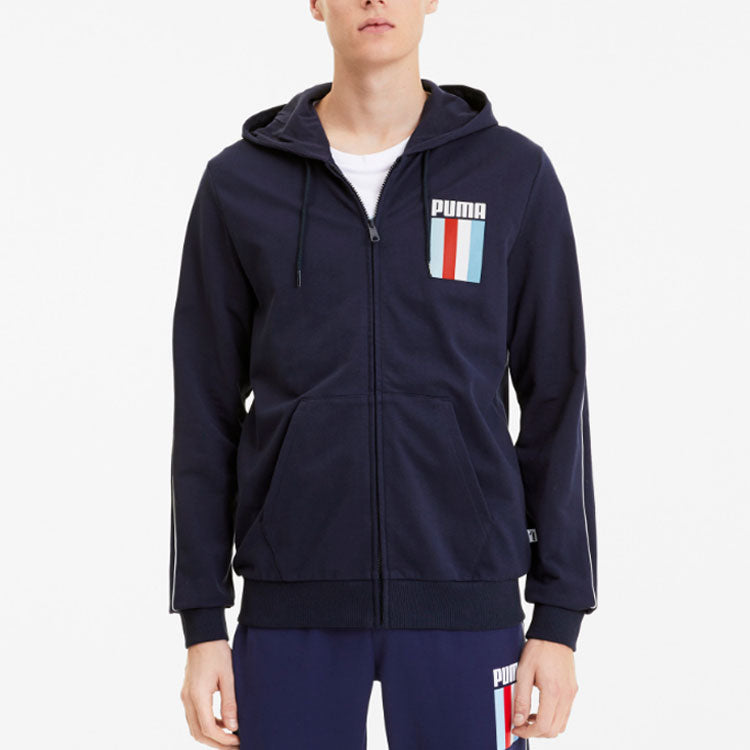 PUMA Celebration Full-Zip Jacket 'Navy' 585062-06