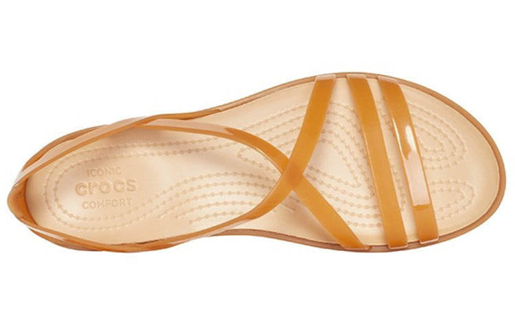 (WMNS) Crocs Gold Sandals 204915-276